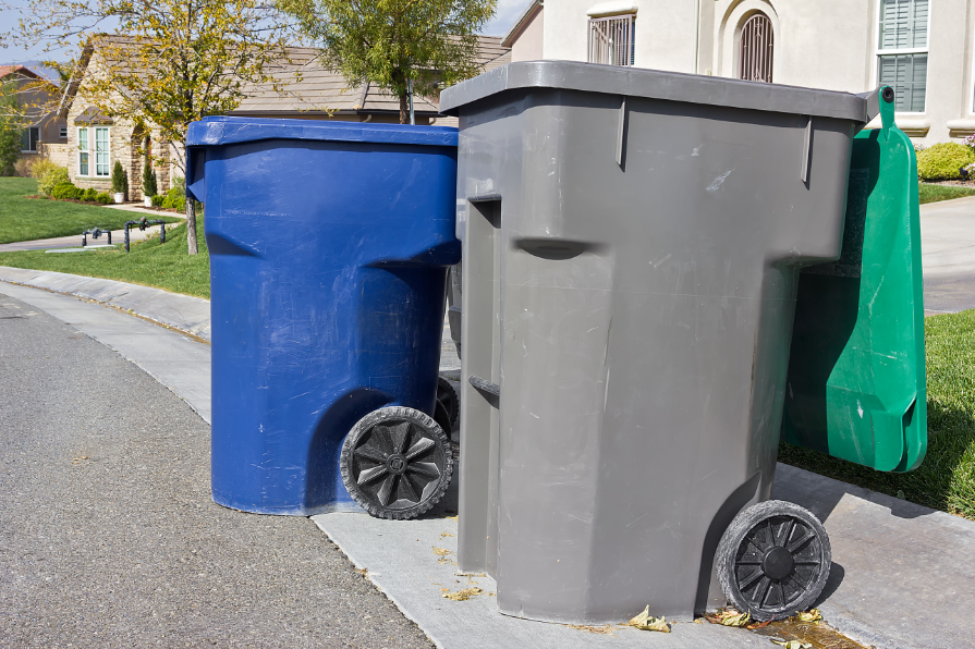 Trash bins