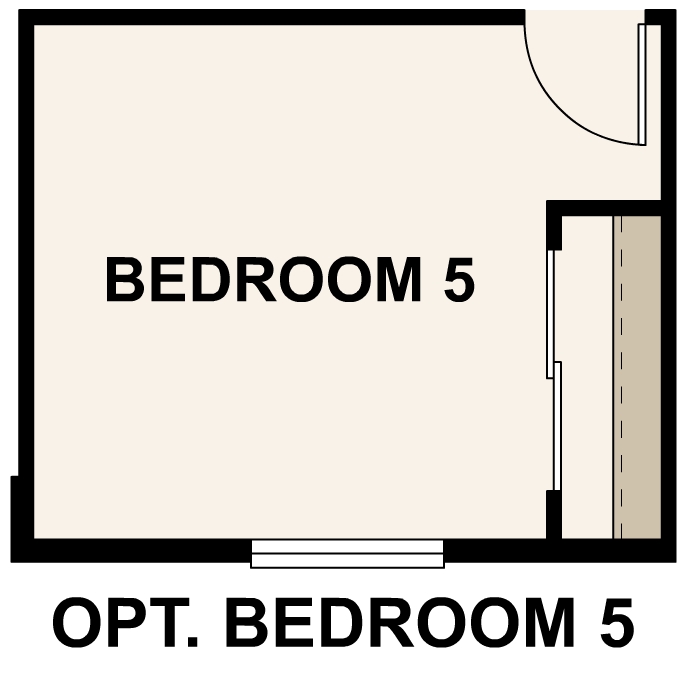 Diagram, rectangle. Shenandoah Floorplan, Upper Level Option
