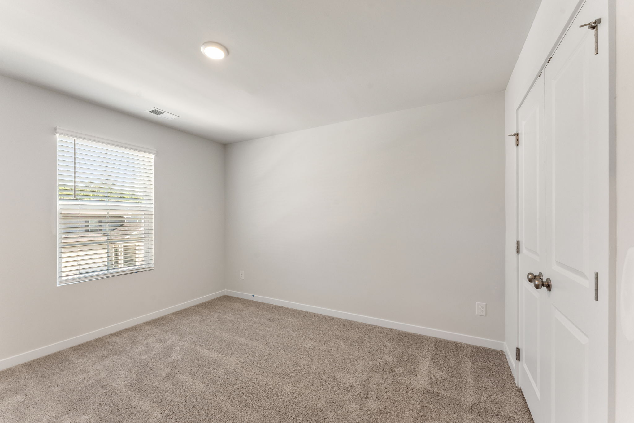 A room with white walls.