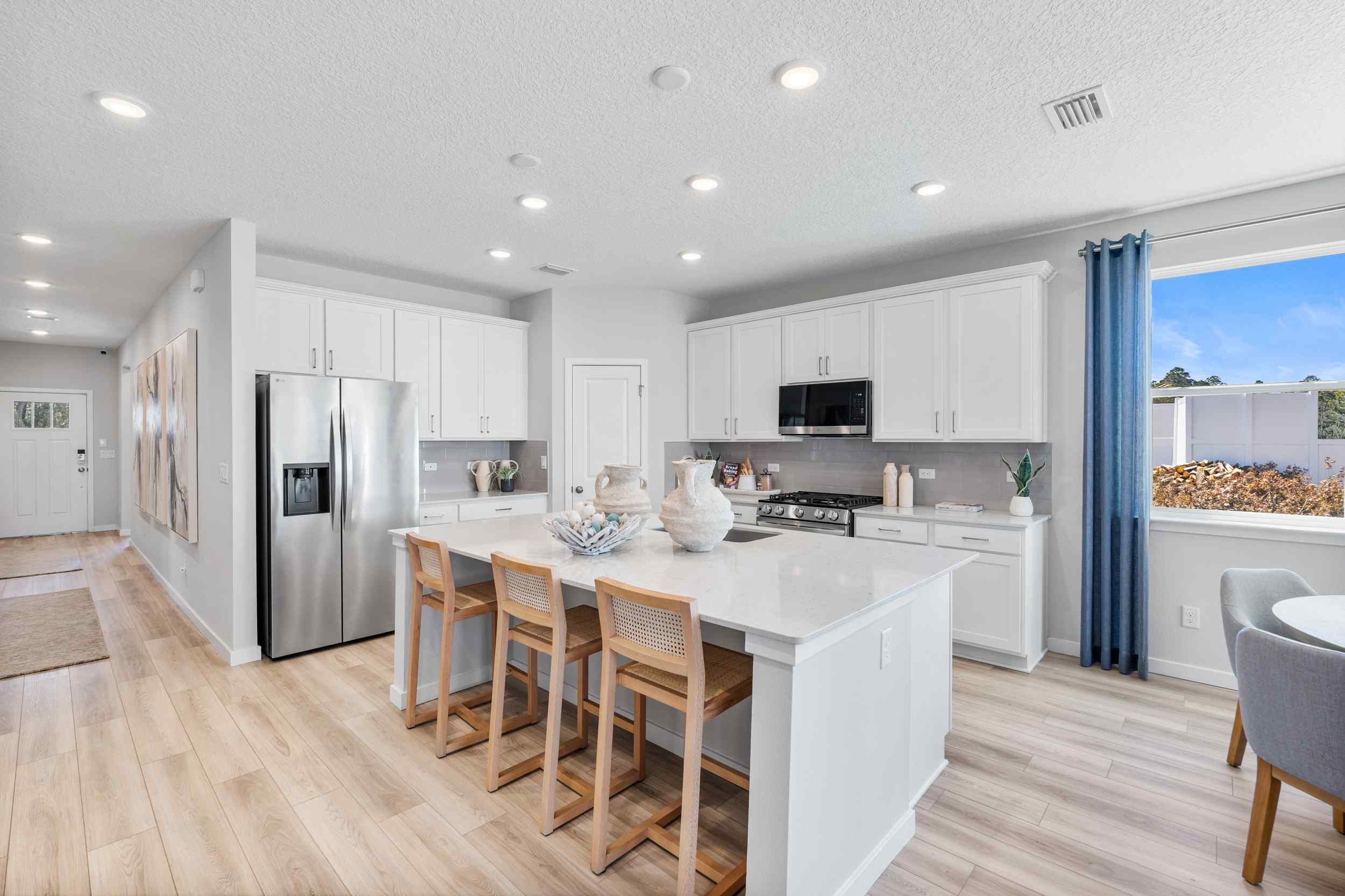 Coronado Model Home Kitchen with LG Appliances at Reserve East