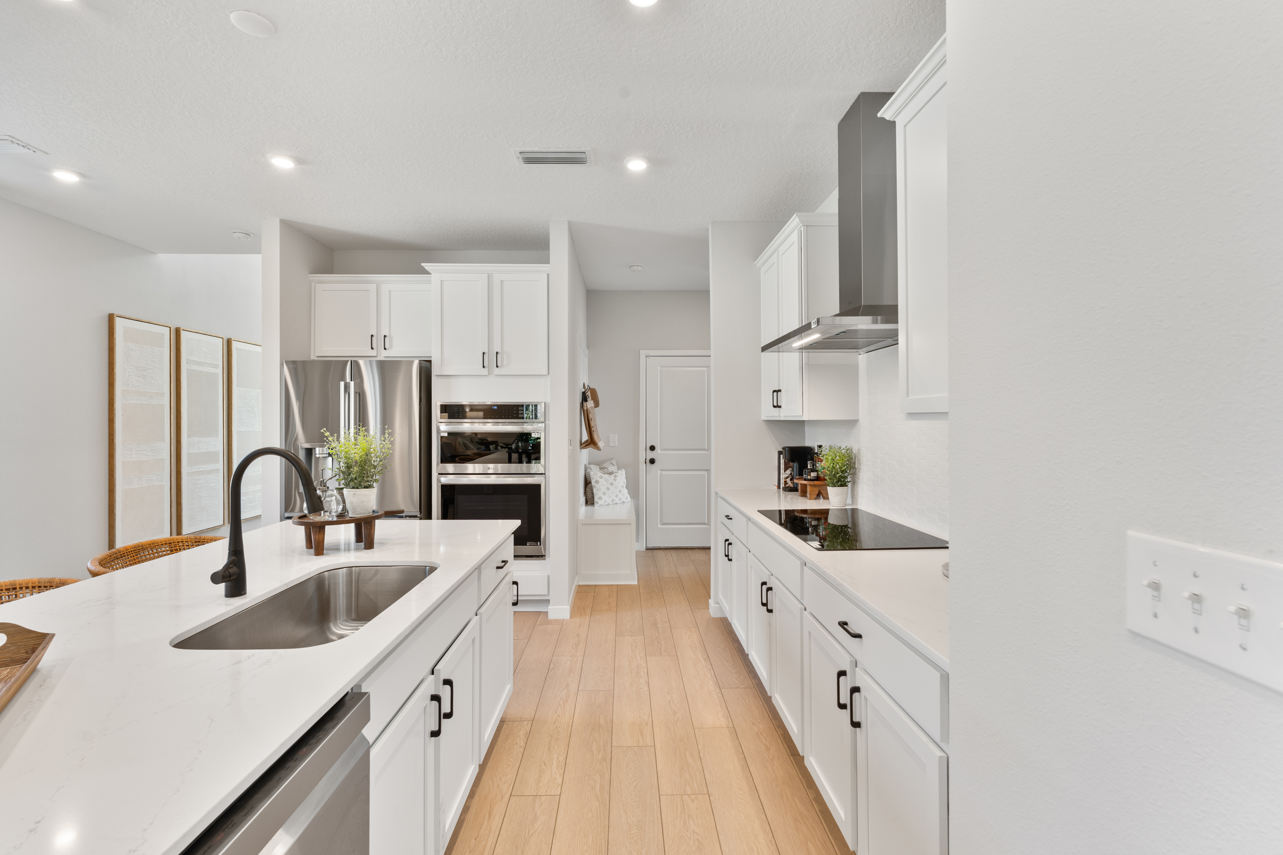 Amelia II Model Chef's Kitchen at Seminole Palms