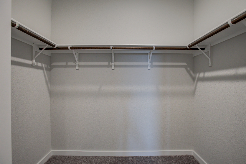 A staircase with a railing.